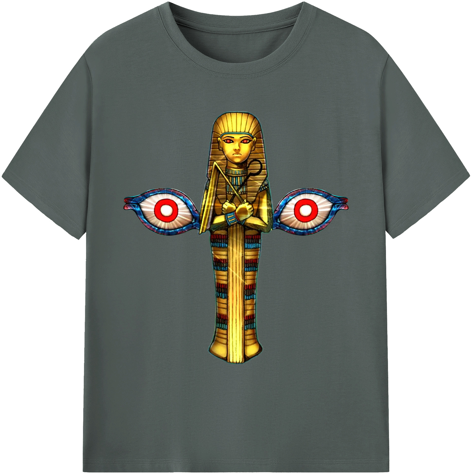 遊☆戯☆王 Yu-Gi-Oh! 綿100％ メンズ半袖Tシャツ｜肌触りやわらか＆通気性